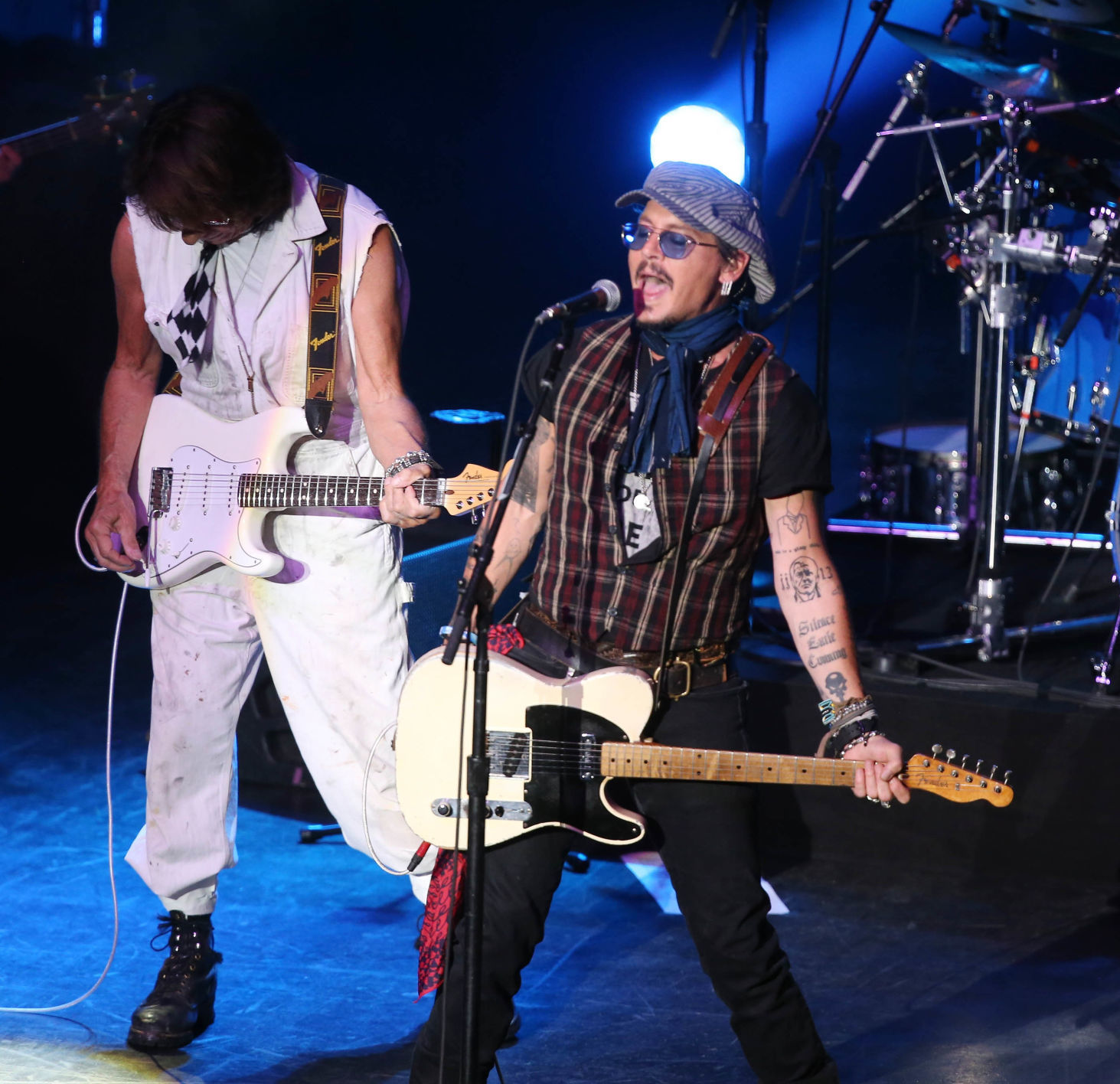 Jeff Beck and Johnny Depp